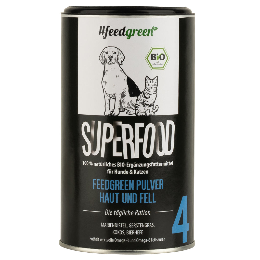 FeedGreen organic supplementary feed for skin and fur